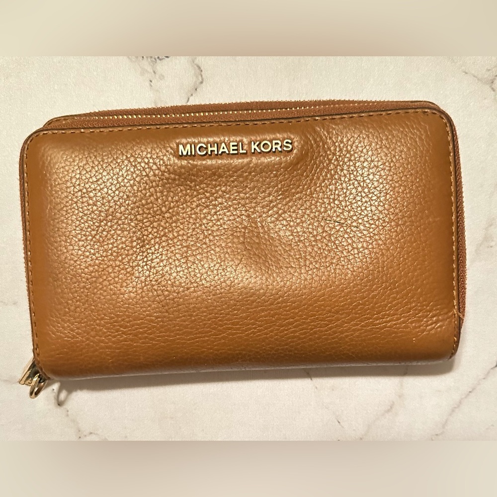 Leather Michael Kors Wallet